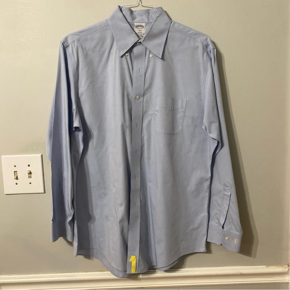 Brooks Brothers Original Polo Shirt Regent Long Sleeve Button Down Men’s 16 1/2